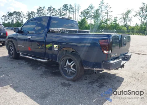 2008 Nissan Titan Xe из США, поврежденный, VIN 1N6BA06A58N358342